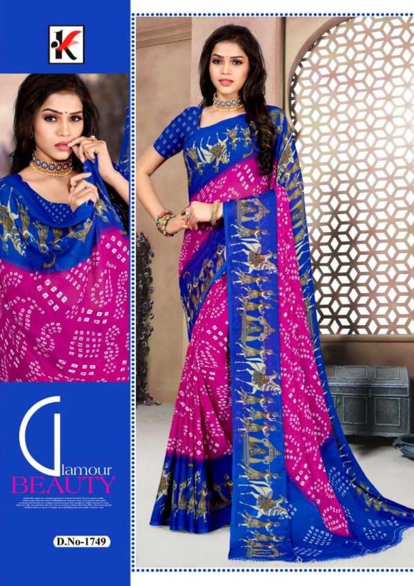 Kodas Butter Panner Vol 4 Fancy Printed Saree